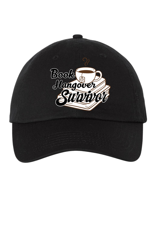 Book Hangover Survivor Cap