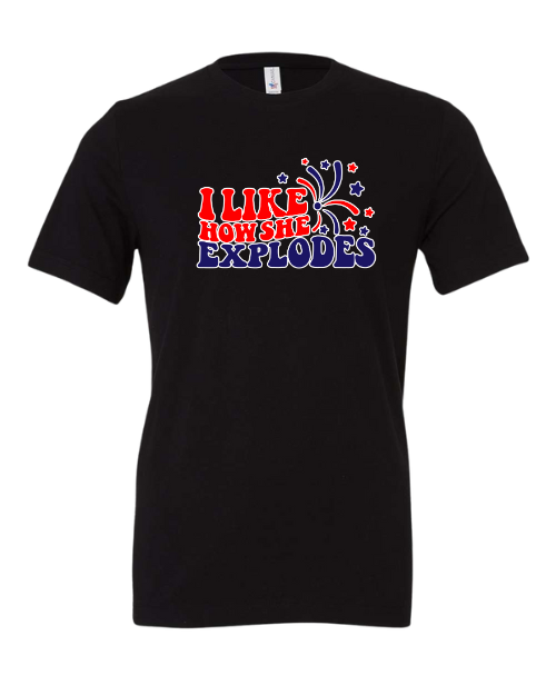 Racy 4th of July T-Shirt for Him
