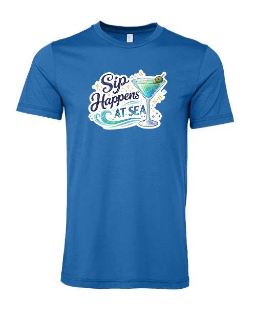 Sip Happens at Sea T-Shirt