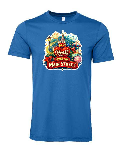 My Heart Lives on Main Street T-Shirt