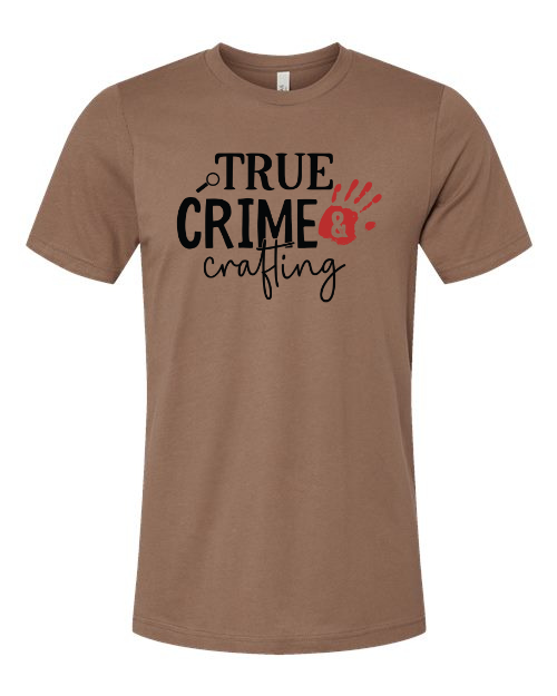 True Crime & Crafting T-Shirt