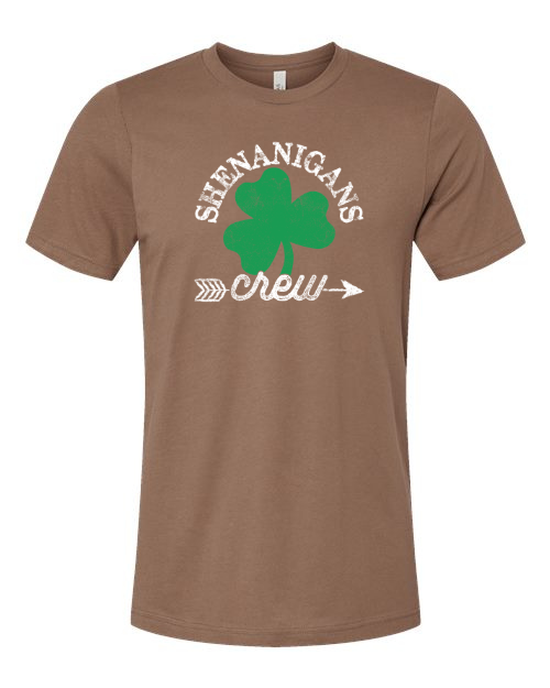 Shenanigans Crew – St. Patrick’s Day T-Shirt 🍀🍻