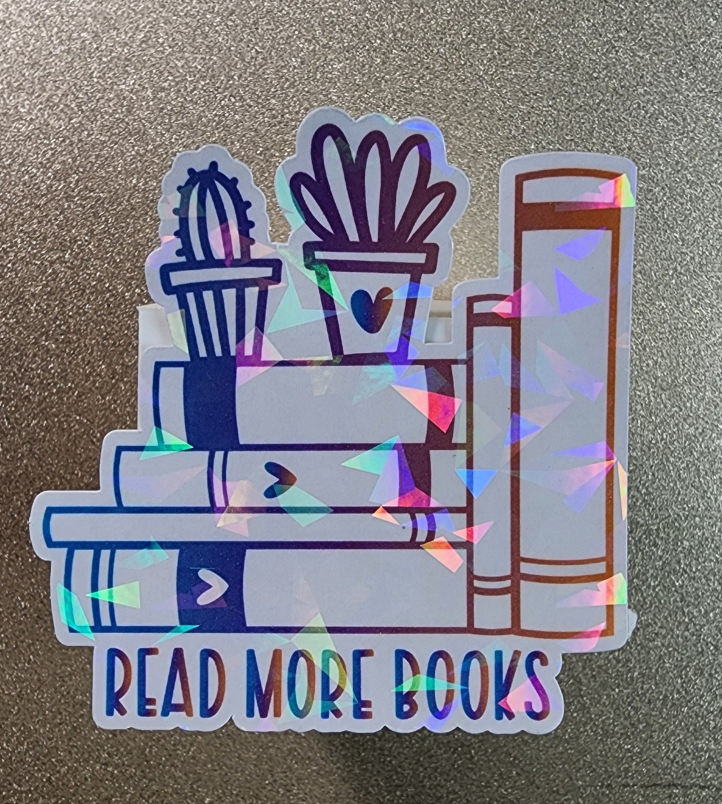 Read More Books 3" Sticker