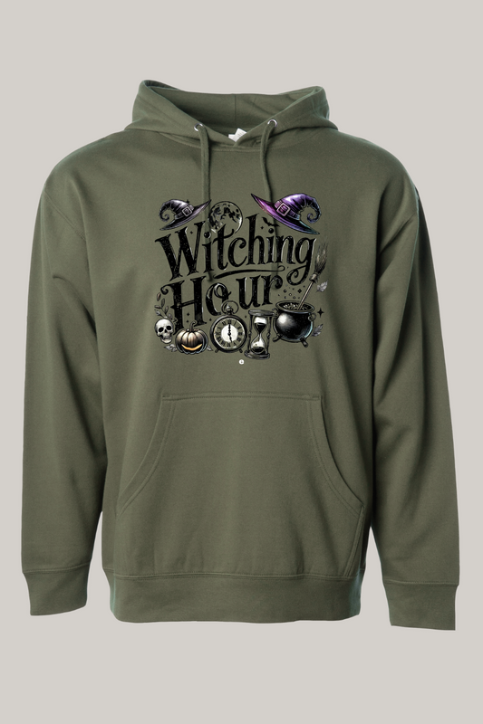 Witching Hour Halloween Hooded Sweatshirt