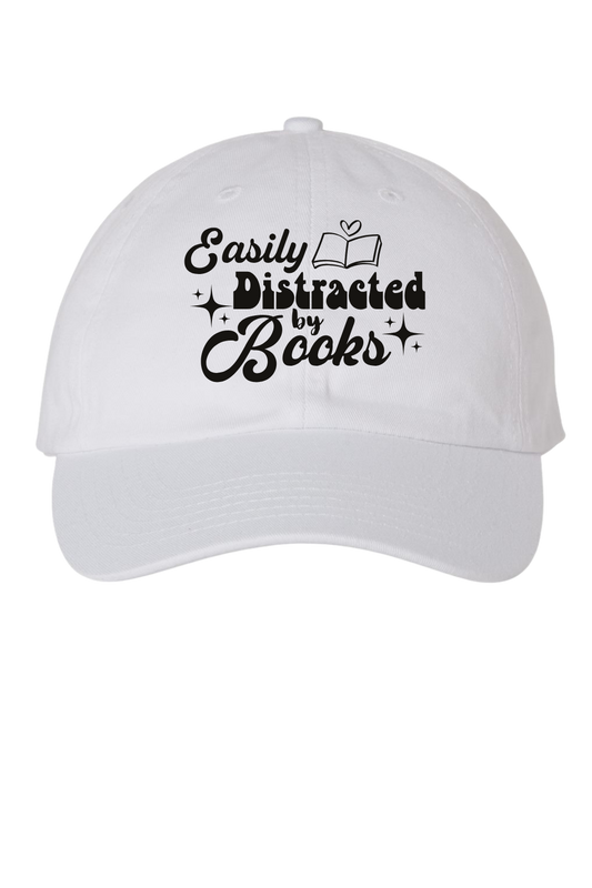 Easily Distracted by Books Cap