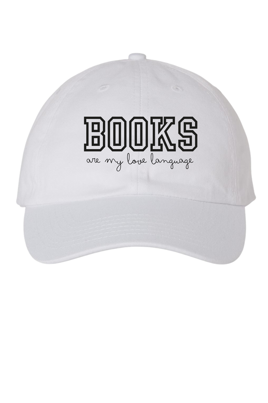 Books Are My Love Language Cap