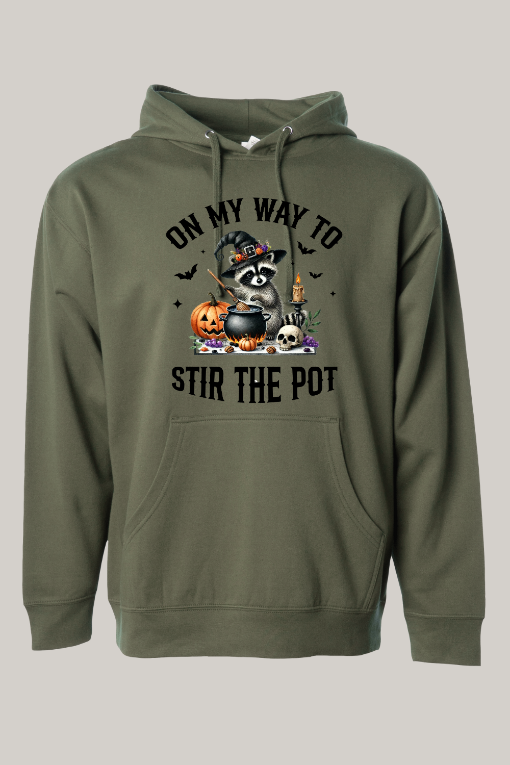 On My Way To Stir The Pot Hooded Sweatshirt