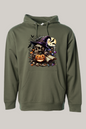 Witch’s Skull Halloween Hooded Sweatshirt