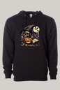 Witch’s Skull Halloween Hooded Sweatshirt
