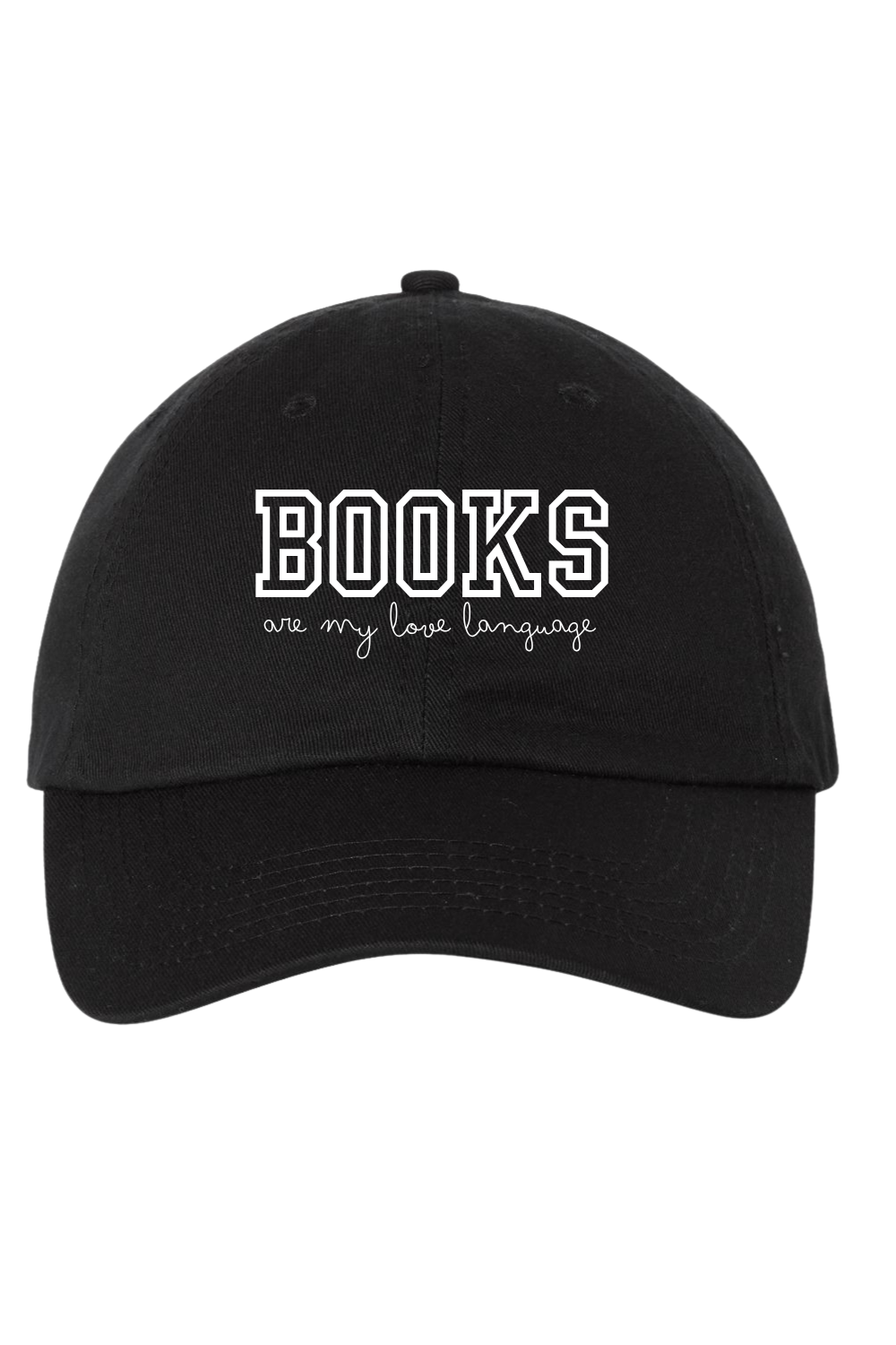 Books Are My Love Language Cap