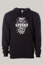 Spooky Halloween Skull Florished Hooded Sweatshirt