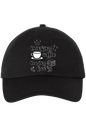 Drinking Coffee Reading Books Cap