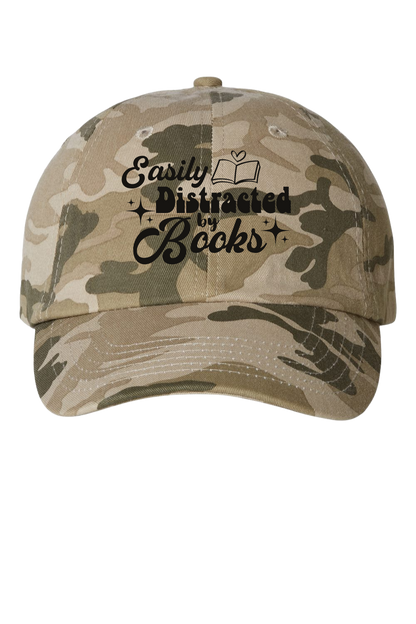 Easily Distracted by Books Cap