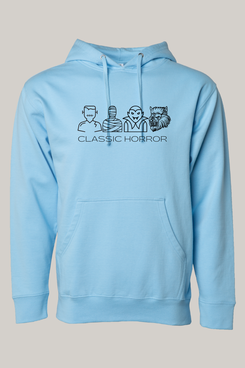 Classic Horror Monster Hooded Sweatshirt