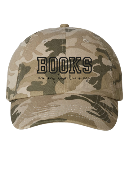 Books Are My Love Language Cap