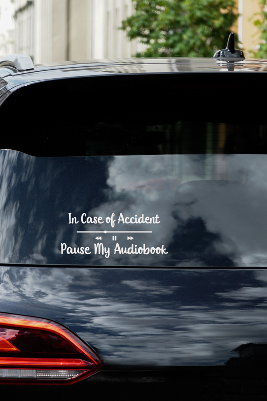 In Case of Accident Window Decal
