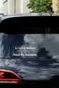 In Case of Accident Window Decal