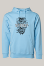 Spooky Halloween Skull Florished Hooded Sweatshirt