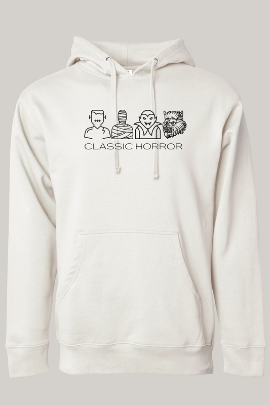 Classic Horror Monster Hooded Sweatshirt