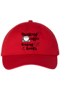 Drinking Coffee Reading Books Cap