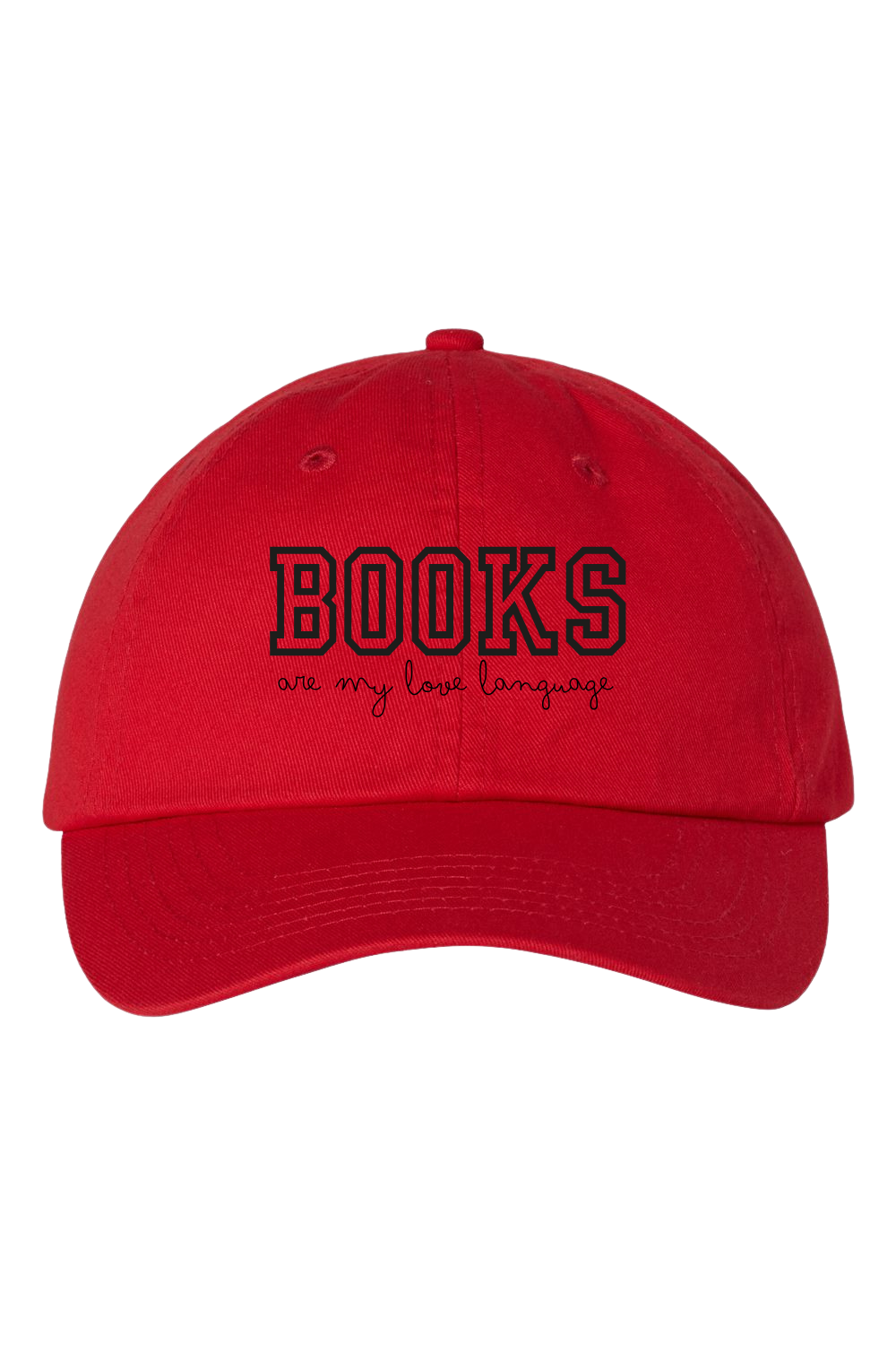 Books Are My Love Language Cap