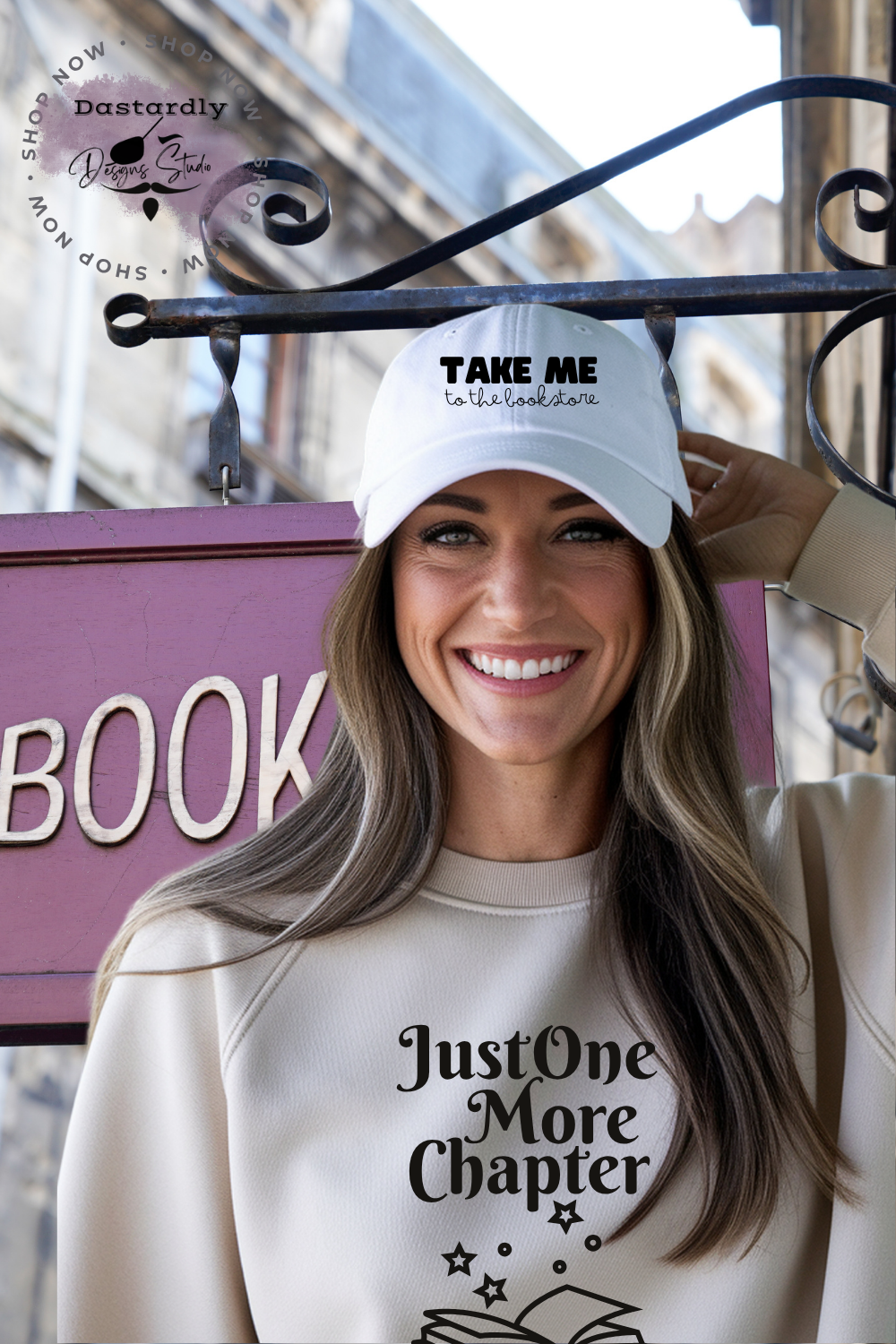 Take Me to the Bookstore Cap