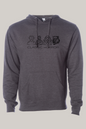 Classic Horror Monster Hooded Sweatshirt