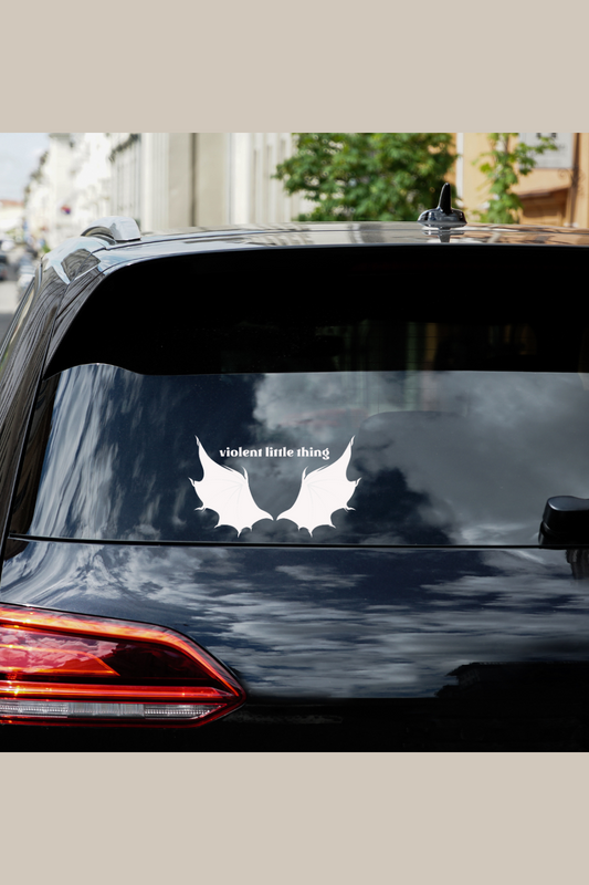 Violent Little Thing Window Decal