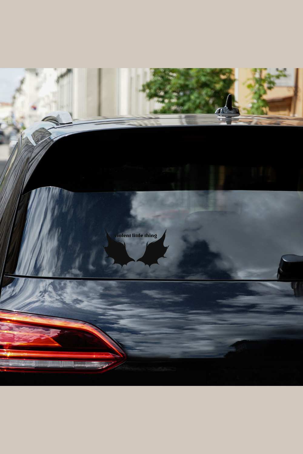 Violent Little Thing Window Decal