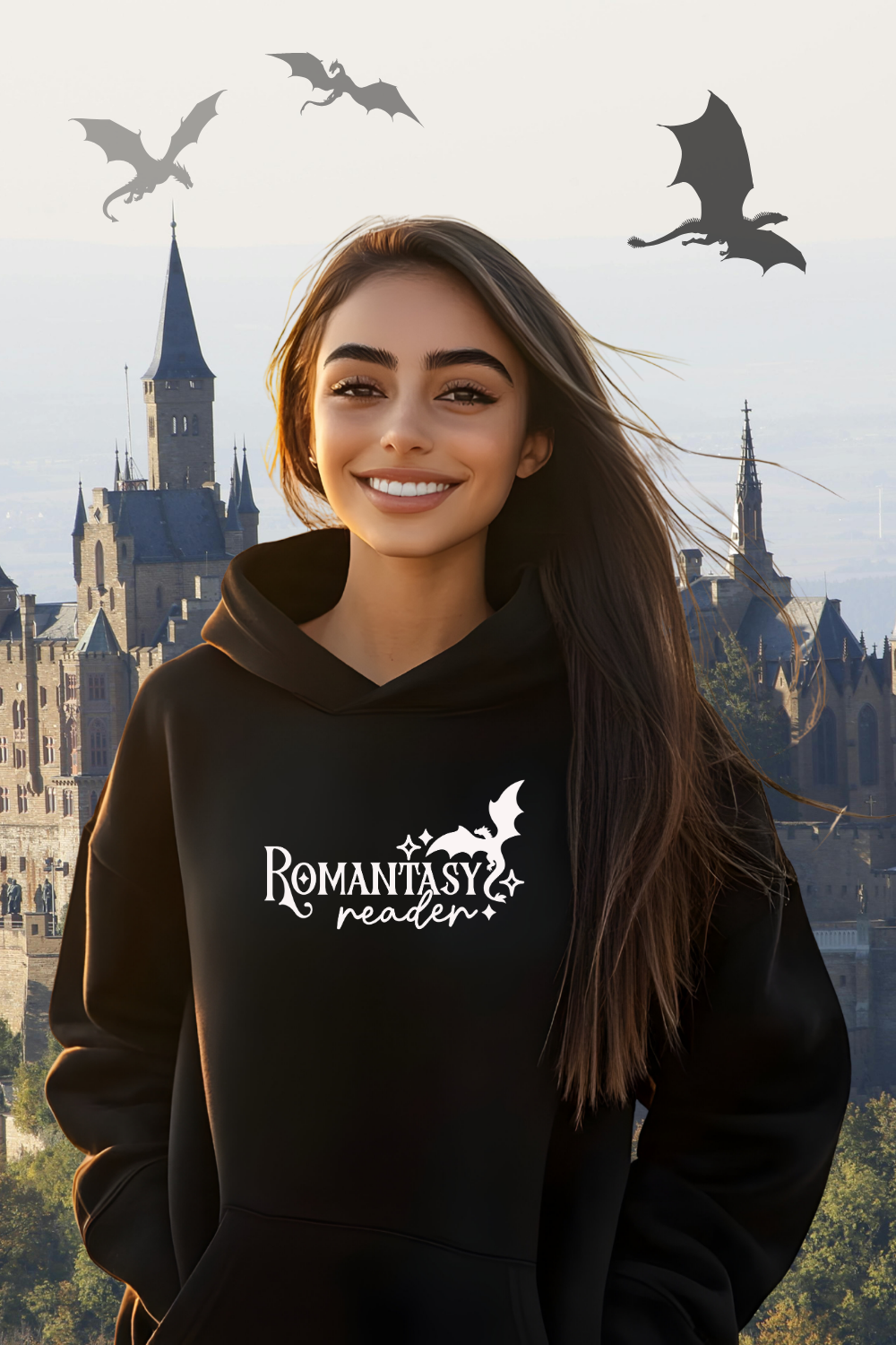 Romantasy Reader Hooded Sweatshirt