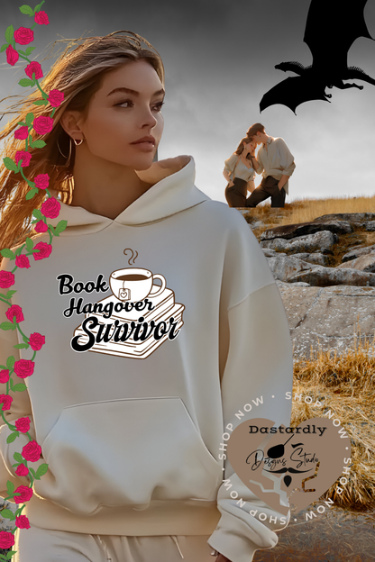 Book Hangover Survivor Hooded Sweatshirt