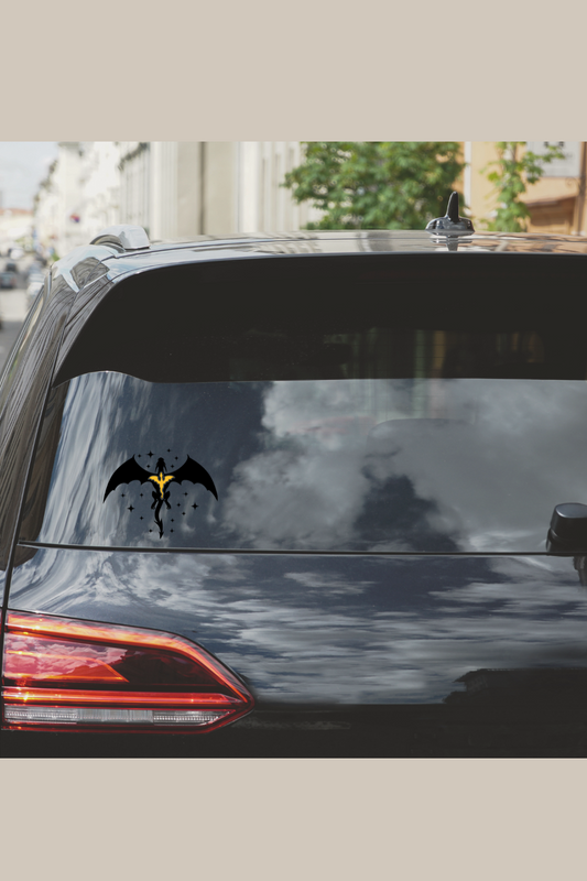 Dragon Flight Window Decal