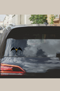 Dragon Flight Window Decal