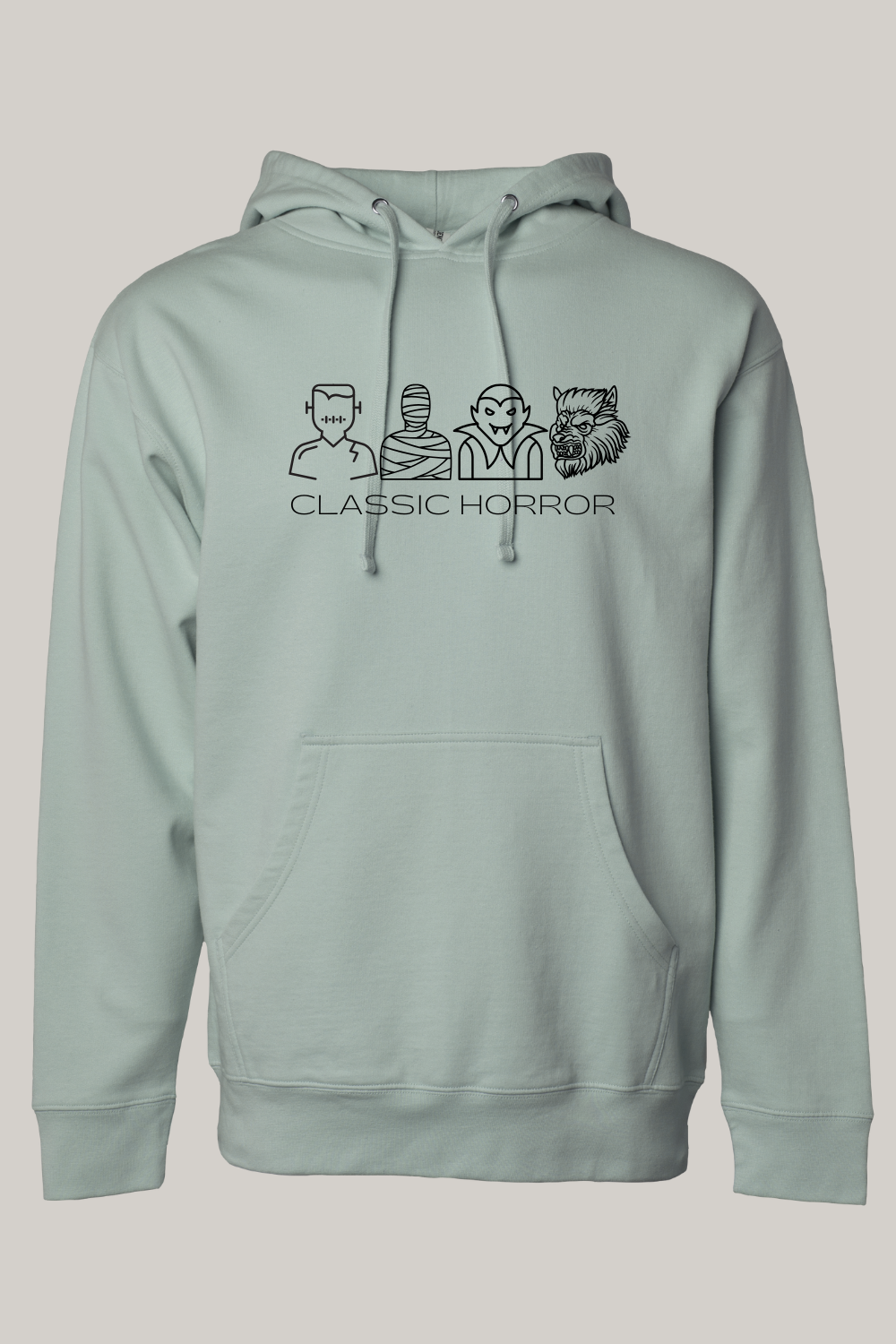 Classic Horror Monster Hooded Sweatshirt