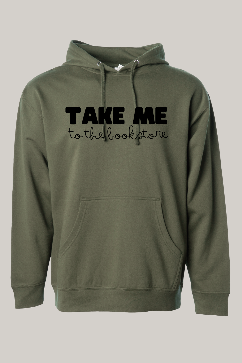 Take Me to the Bookstore Hooded Sweatshirt | Cozy Book Lover Hoodie