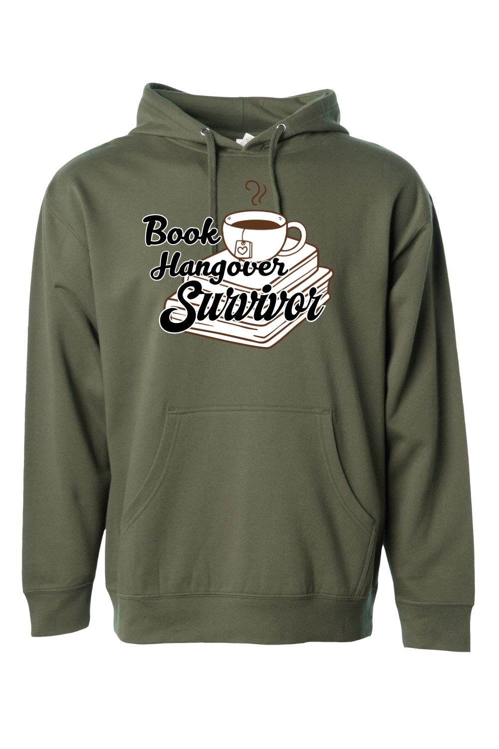 Book Hangover Survivor Hooded Sweatshirt