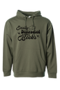 Easily Distracted by Books Hooded Sweatshirt