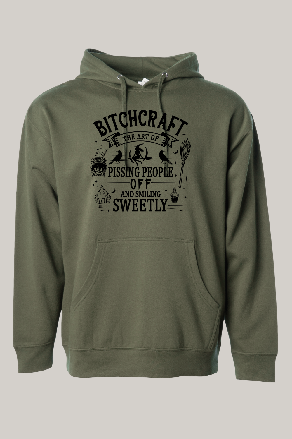 Bitchcraft Halloween Hooded Sweatshirt