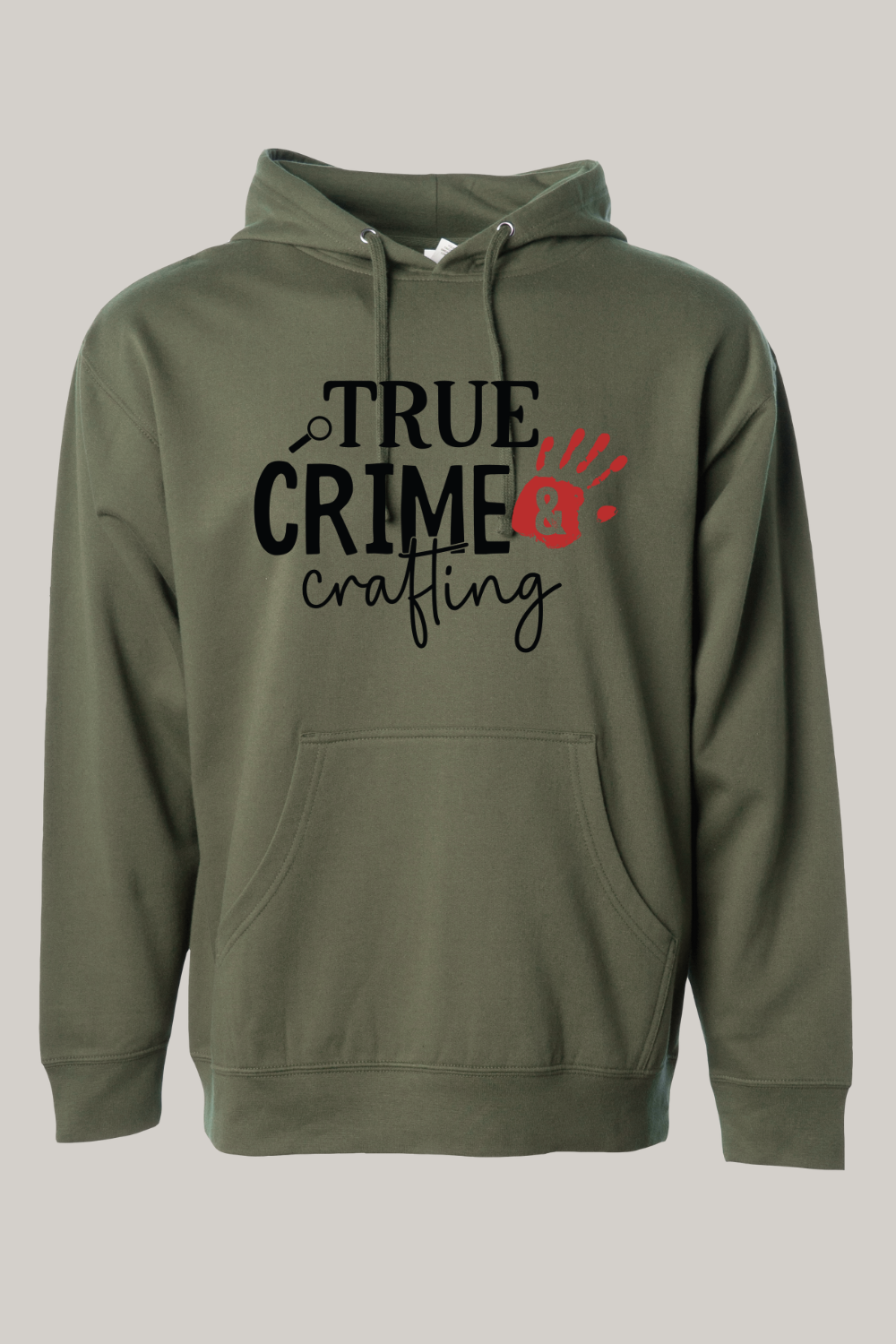 True Crime and Crafting Hoodie
