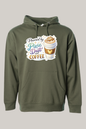 Powered by Pixie Dust and Coffee Hooded Sweatshirt