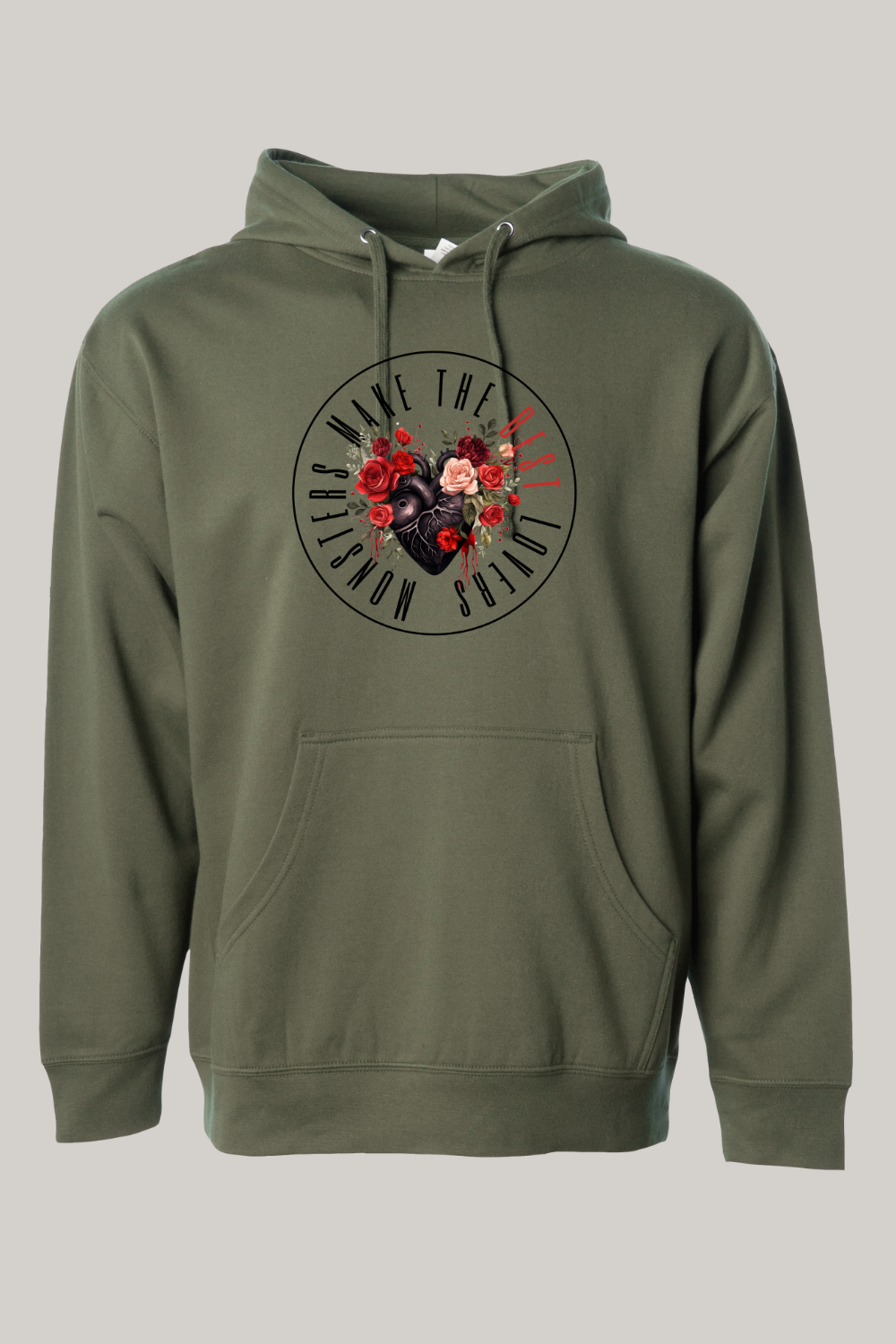 Monsters Make The Best Lovers Hooded Sweatshirt