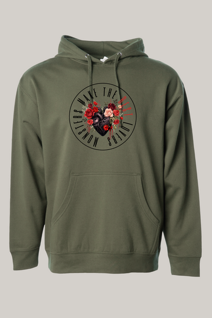 Monsters Make The Best Lovers Hooded Sweatshirt