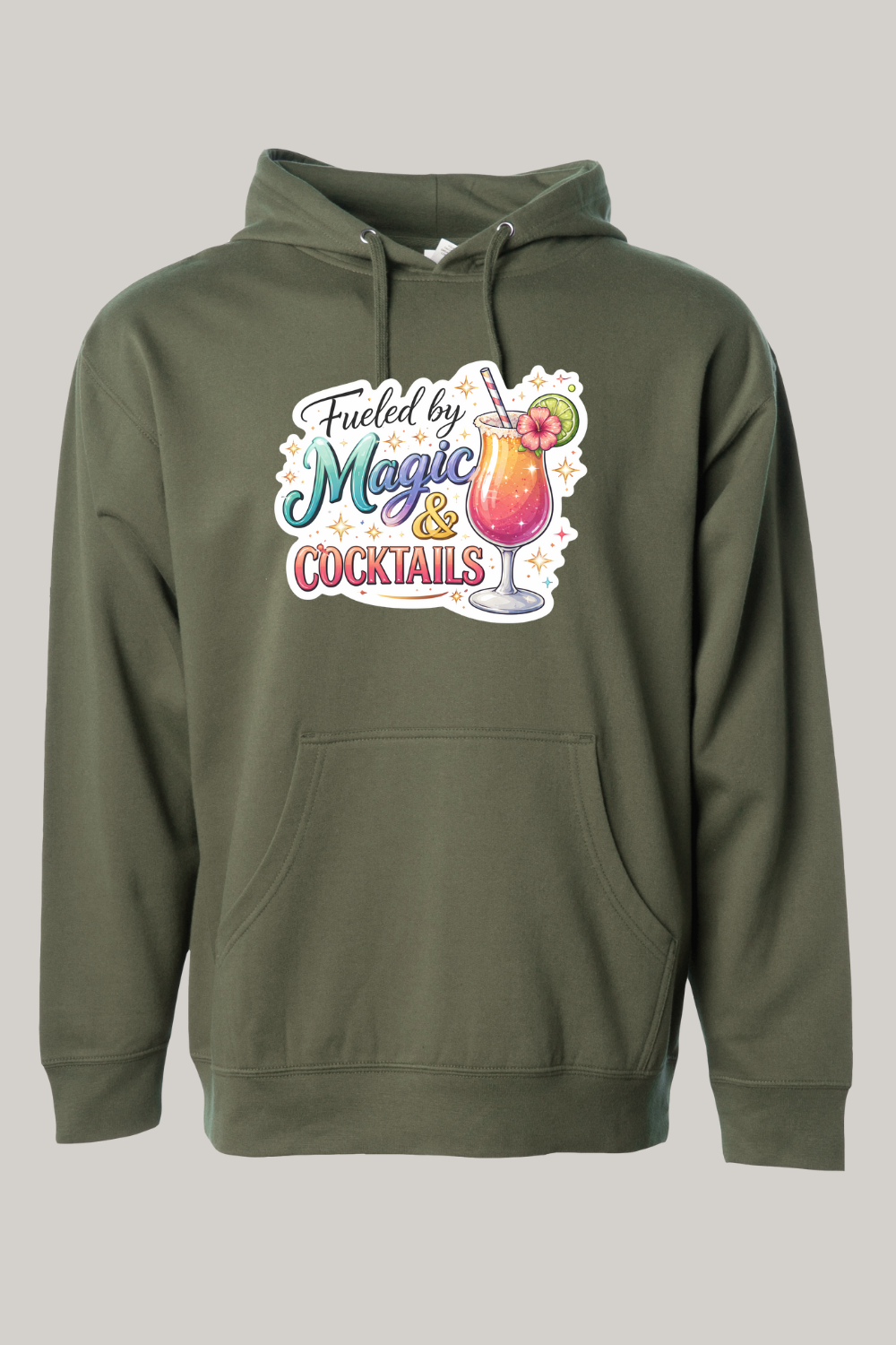 Fueled by Magic and Cocktails Hooded Sweatshirt