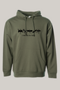 I Will Not Die Today Fourth Wing Inspired Hooded Sweatshirt