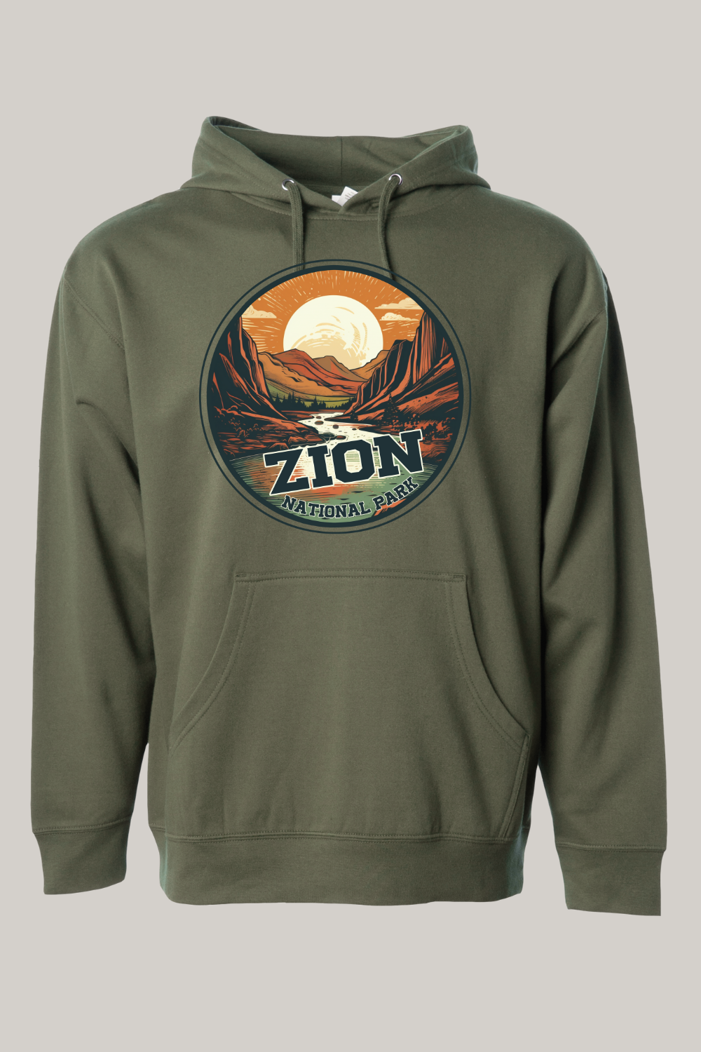 Zion National Park Hooded Sweatshirt