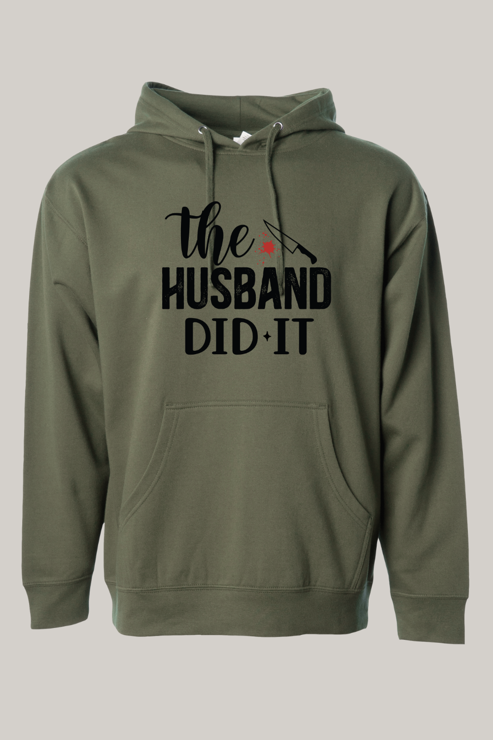 The Husband Did It True Crime Hoodie