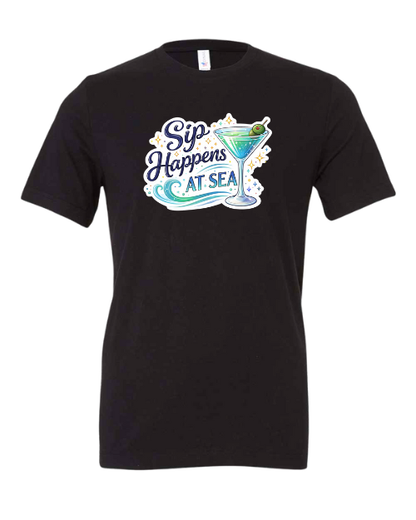 Sip Happens at Sea T-Shirt