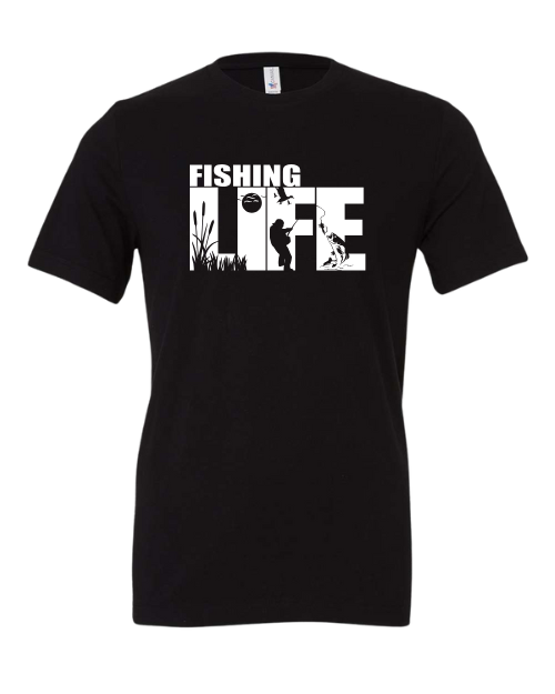 Fishing Life Unisex Short Sleeve T-Shirt