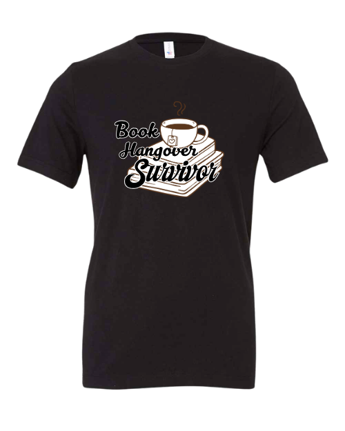 Book Hangover Survivor Graphic T-Shirt