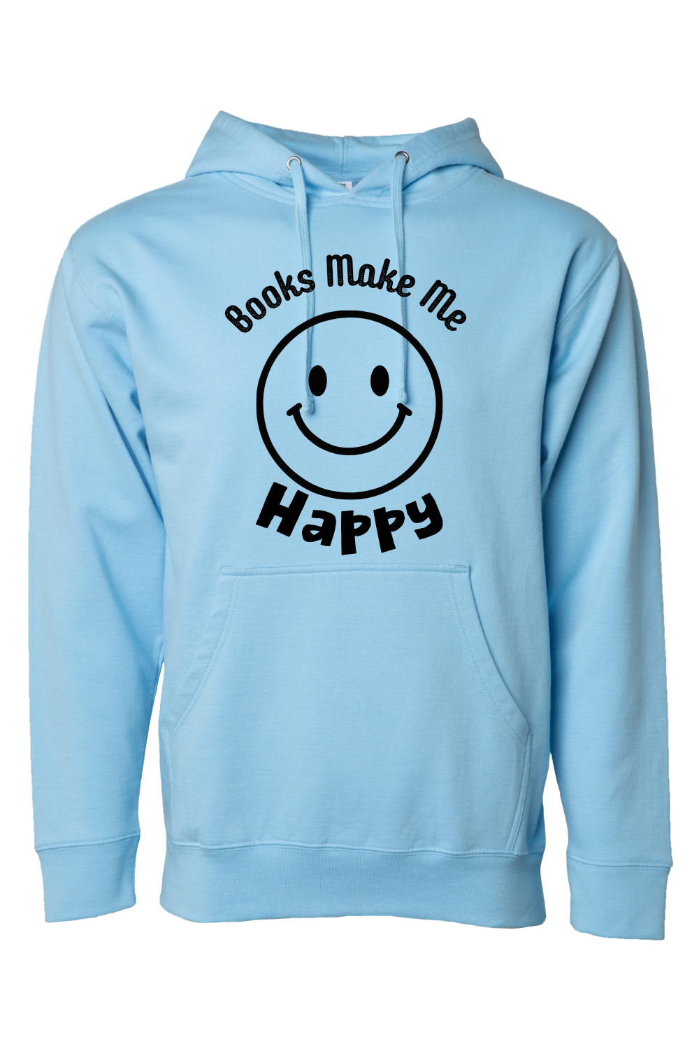 Books Make Me Happy Hooded Sweatshirt